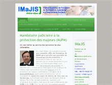 Tablet Screenshot of imajis.fr